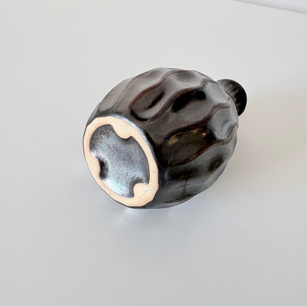 Mini Ceramic Vase Raku Glaze - Picture 6 of 10